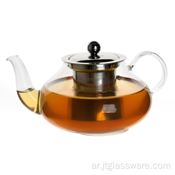 SGS 900ml Glass Teapot European Glass Pot. وعاء زجاجي أوروبي